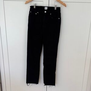 Edwin Black Straight-Leg Midrise Women's Jeans